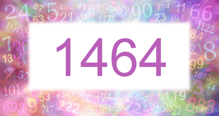 Dreams about number 1464