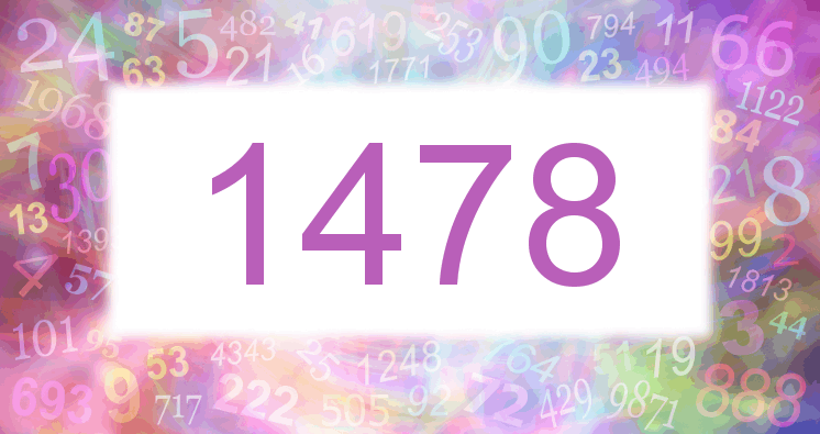 Dreams about number 1478