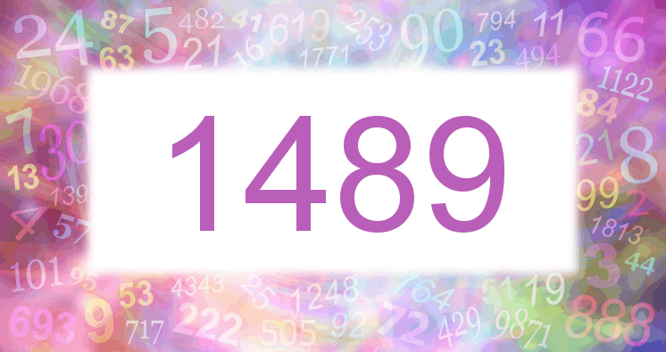Dreams about number 1489