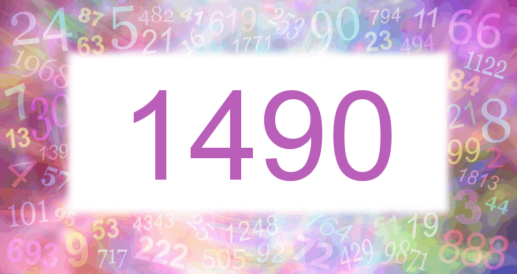 Dreams about number 1490