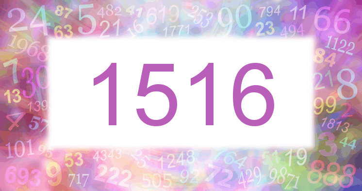 Dreams about number 1516
