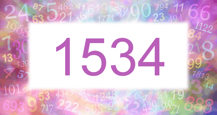 Dreams about number 1534
