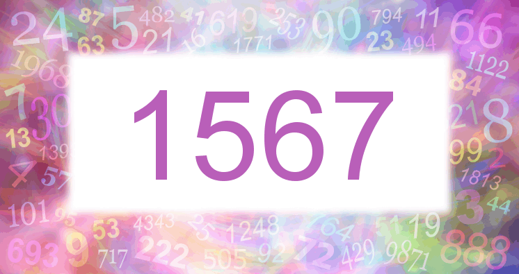Dreams about number 1567