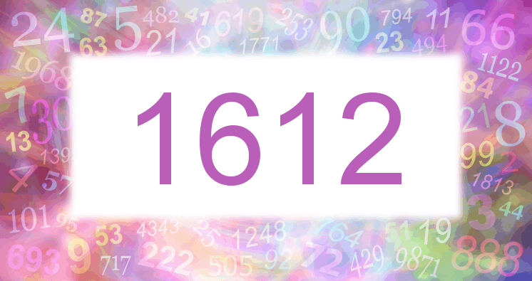 Dreams about number 1612