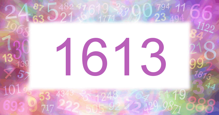 Dreams about number 1613