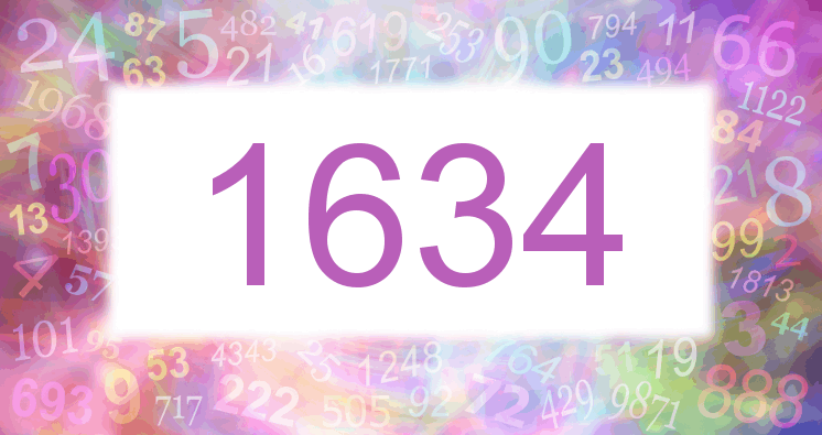 Dreams about number 1634