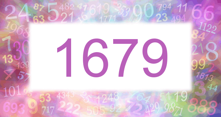Sueños con número 1679 imagen lila