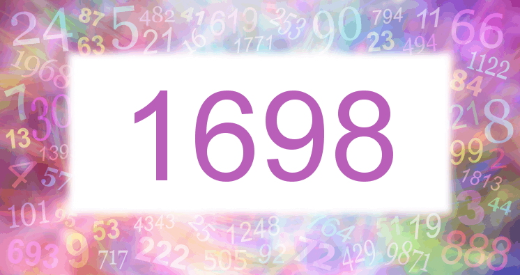 Dreams about number 1698