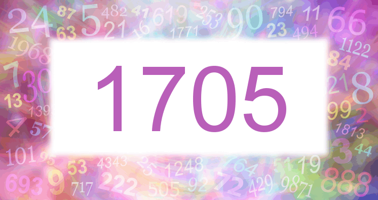 Dreams about number 1705