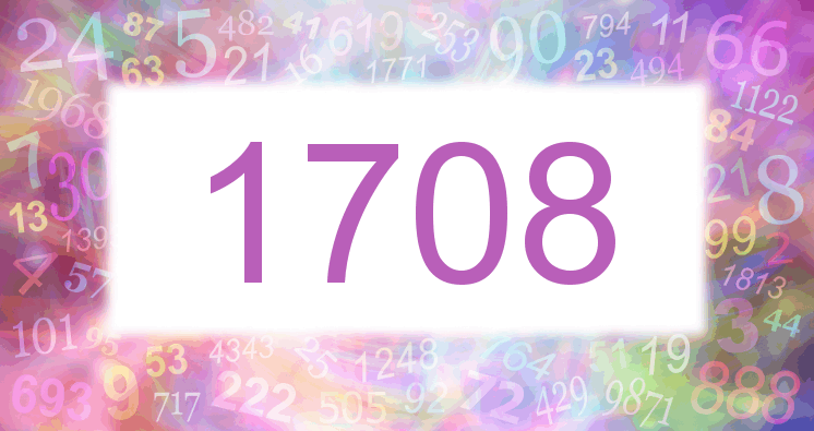 Dreams about number 1708