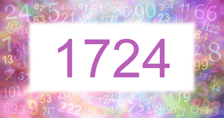 Dreams about number 1724