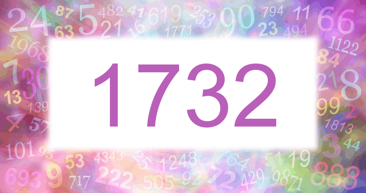 Dreams about number 1732