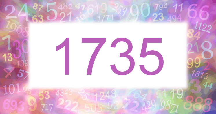 Dreams about number 1735