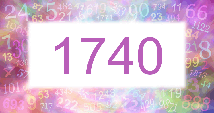 Dreams about number 1740