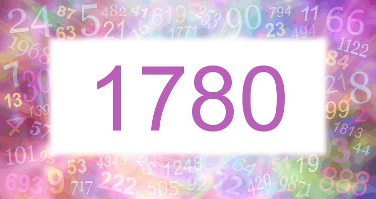 Dreams about number 1780