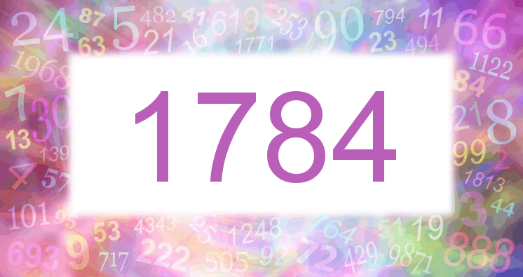 Dreams about number 1784