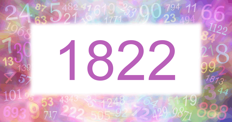 Dreams about number 1822