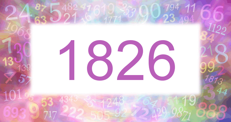 Dreams about number 1826