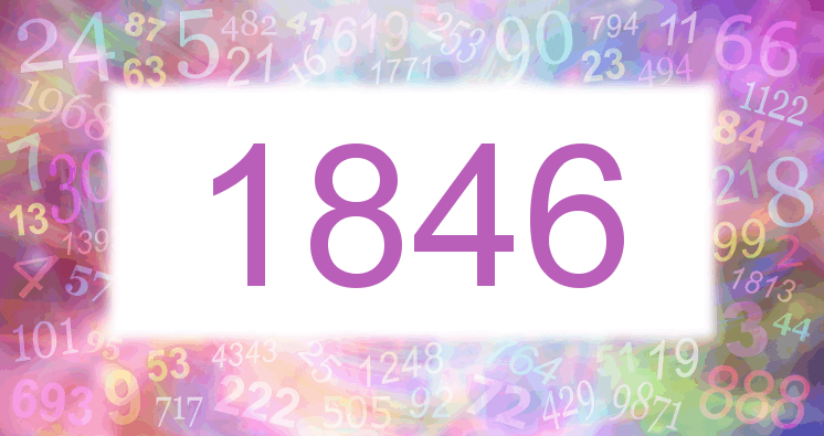 Sueño con el número 1846