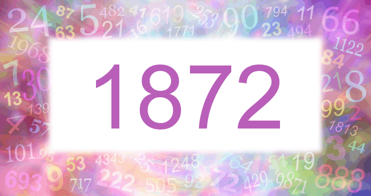 Dreams about number 1872