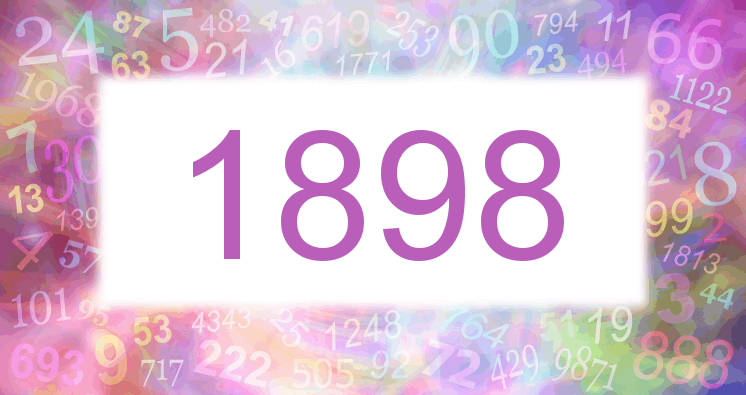 Sueño con el número 1898