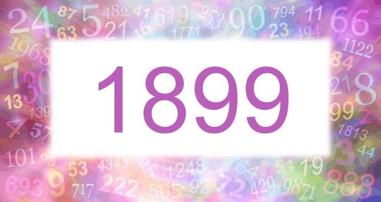 Dreams with a number 1899 pink image