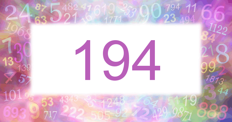 Dreams about number 194