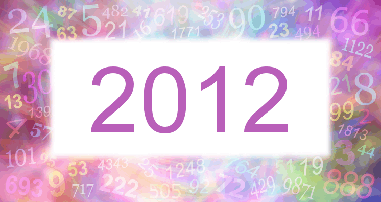 Dreams about number 2012
