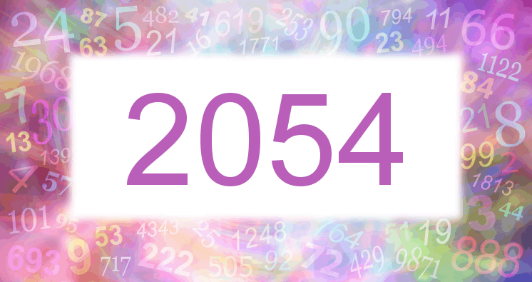 Dreams about number 2054