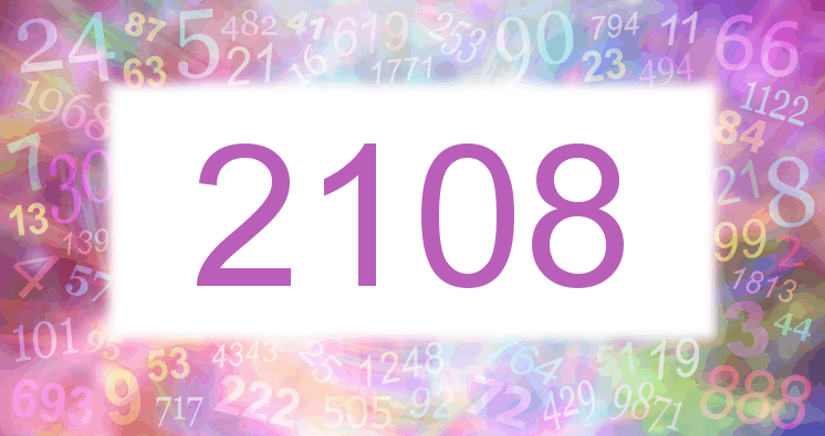 Dreams about number 2108