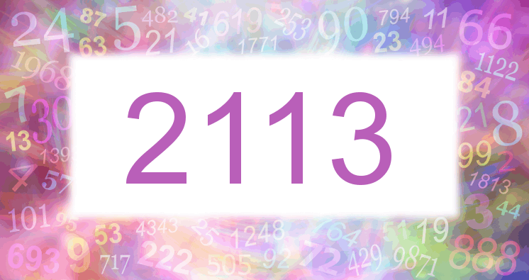 Dreams about number 2113