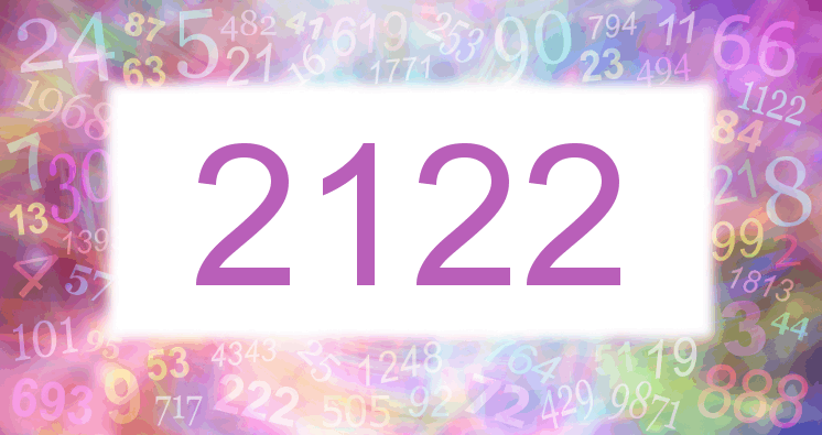 Dreams about number 2122