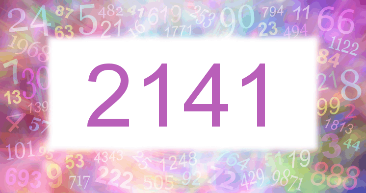 Dreams about number 2141