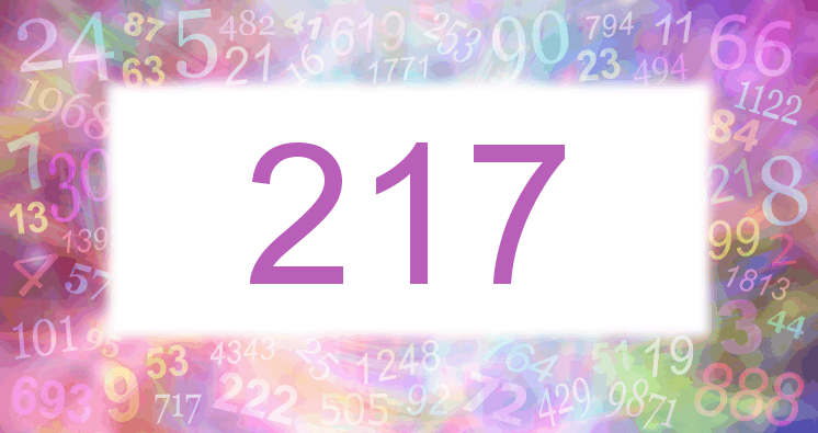 Dreams about number 217