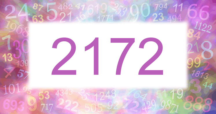 Dreams about number 2172