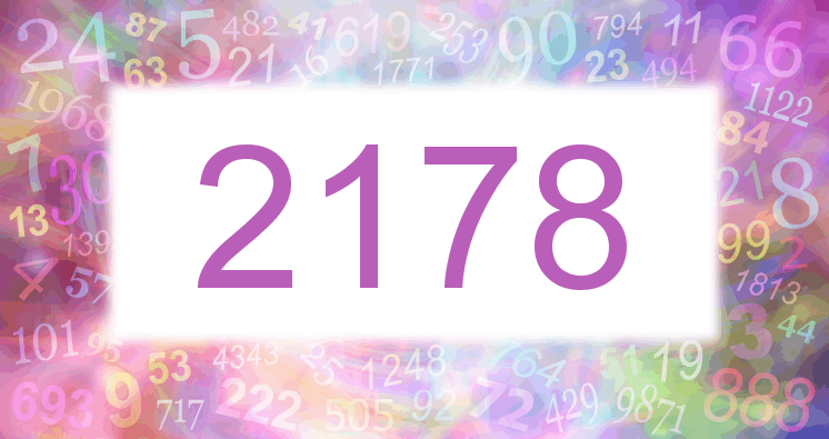 Dreams about number 2178
