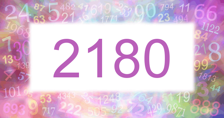 Dreams about number 2180
