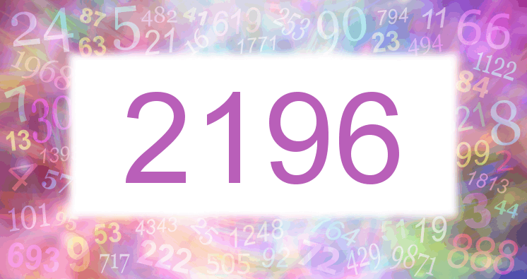 Dreams about number 2196