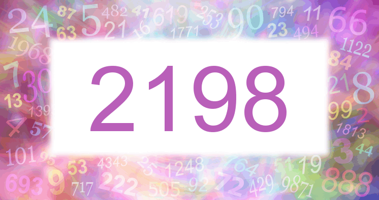 Dreams about number 2198