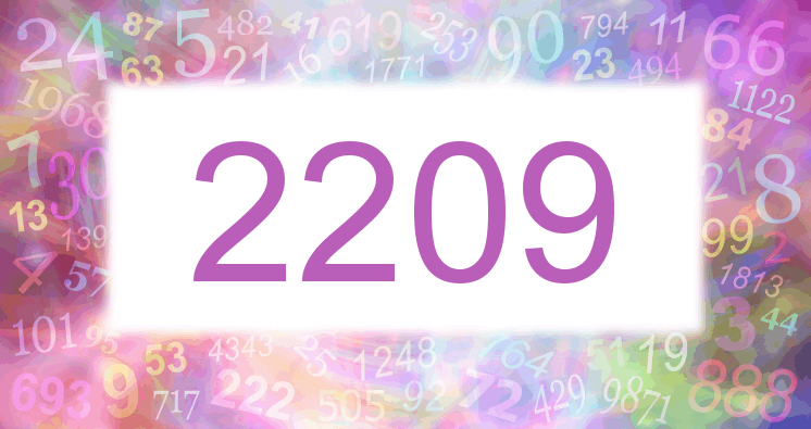 Dreams about number 2209