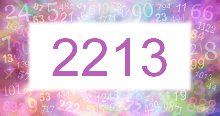 Dreams about number 2213