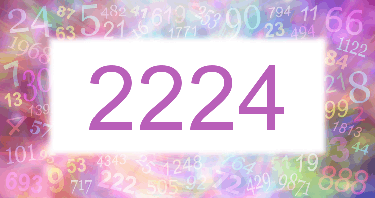Dreams about number 2224