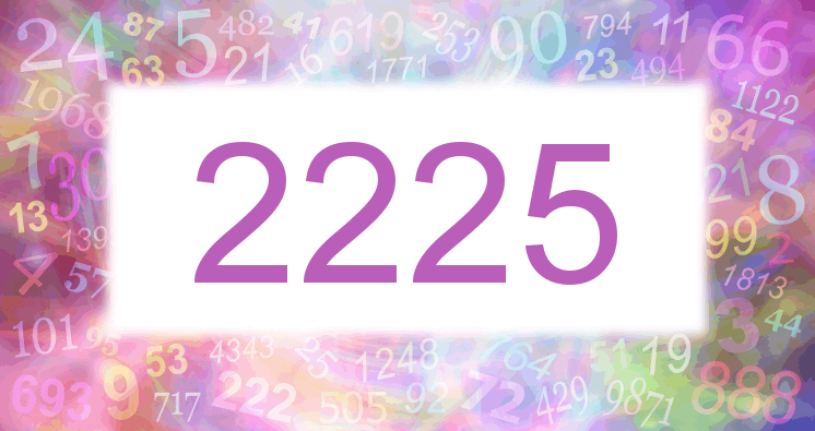 Dreams about number 2225