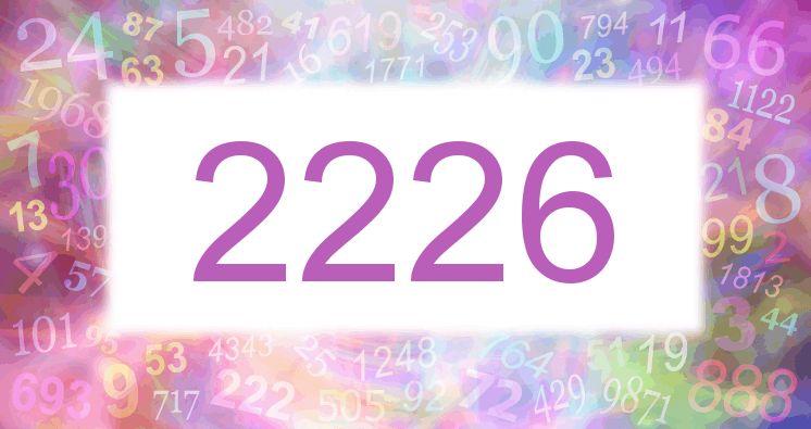 Dreams about number 2226