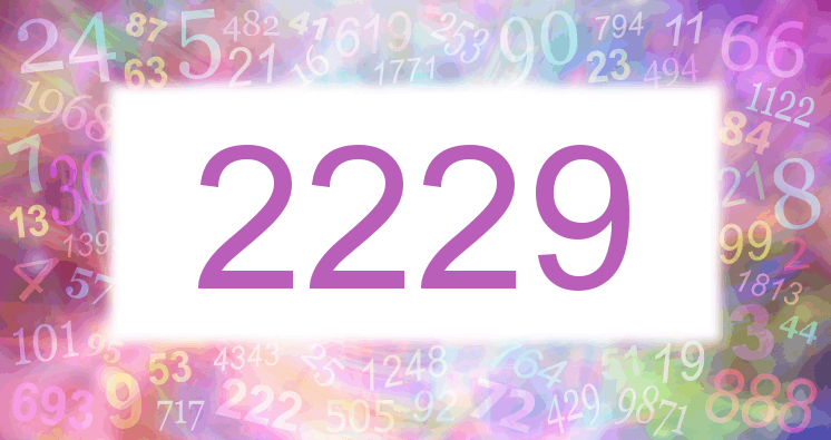 Dreams about number 2229
