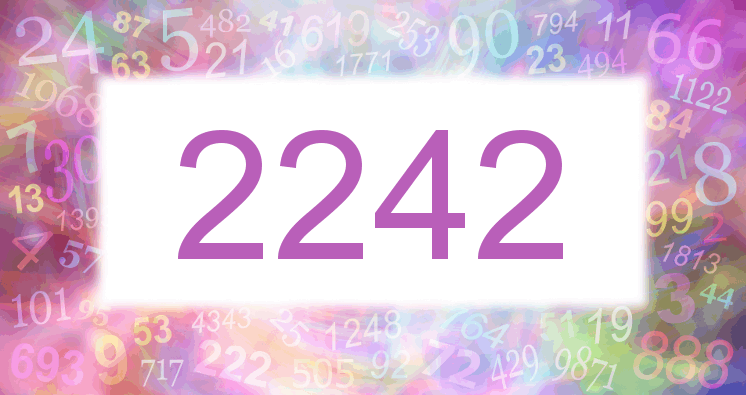 Dreams about number 2242