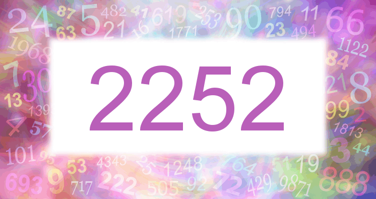 Dreams about number 2252
