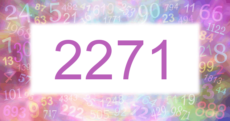 Dreams about number 2271