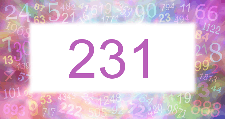 Dreams about number 231