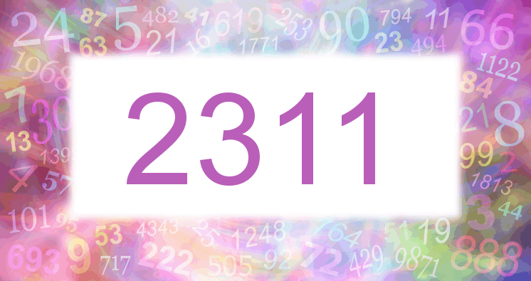 Dreams about number 2311
